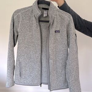 Patagonia Women’s Fleece Better Sweater Jacket - full zip - grey medium
